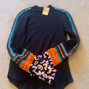 Brand new free people xs sweater